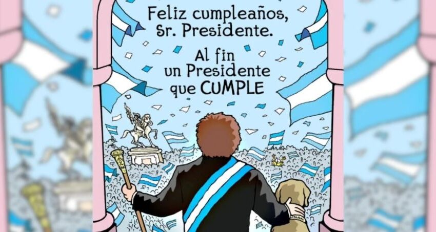  Yuyito González le organizó el cumple 54 a Javier Milei, que lo festejará en la Rosada y Olivos con “merencena”